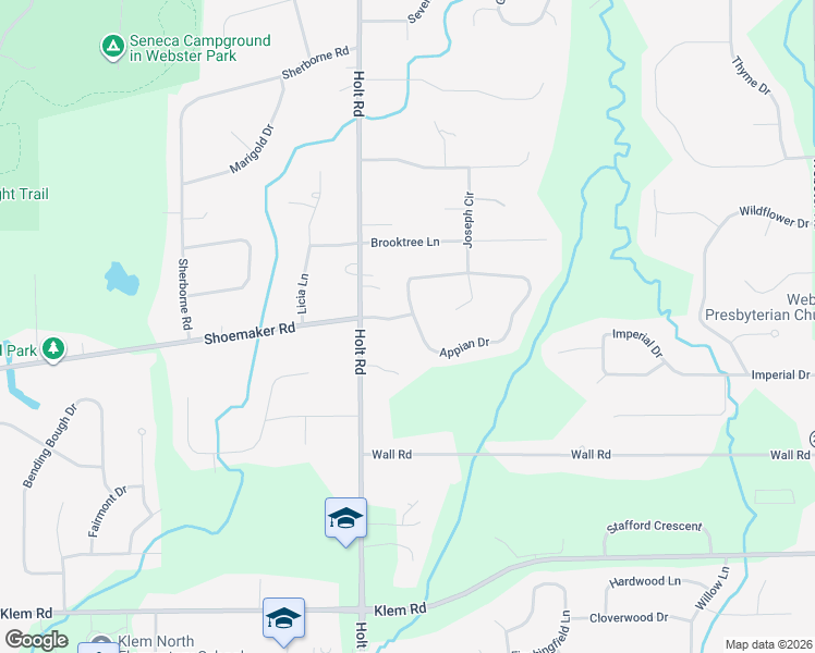 map of restaurants, bars, coffee shops, grocery stores, and more near 1127 Lake Park Ln in Webster