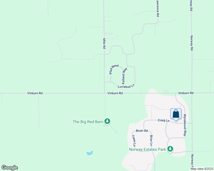 map of restaurants, bars, coffee shops, grocery stores, and more near 3142 Vinburn Road in Sun Prairie