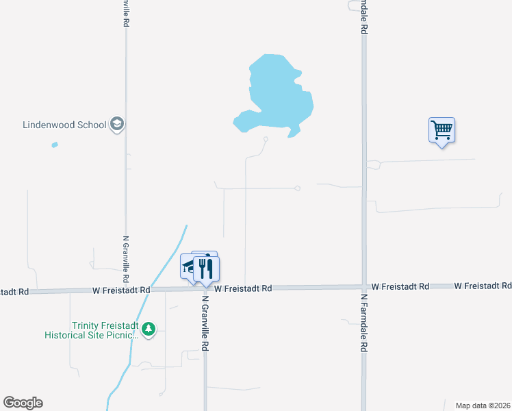 map of restaurants, bars, coffee shops, grocery stores, and more near 12132 North Briarhill Road in Mequon