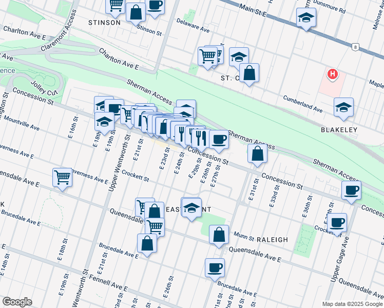 620 Concession Street, Hamilton ON Walk Score