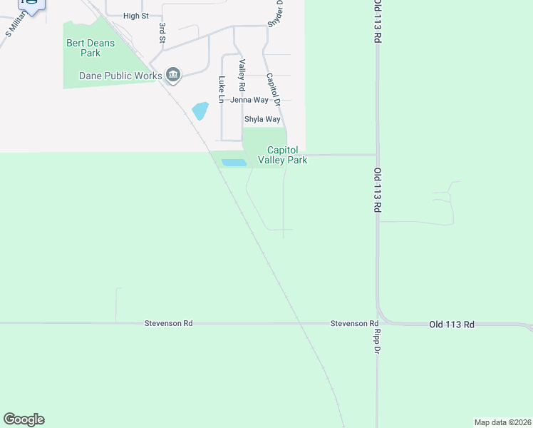 map of restaurants, bars, coffee shops, grocery stores, and more near in Dane