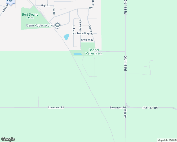 map of restaurants, bars, coffee shops, grocery stores, and more near in Dane