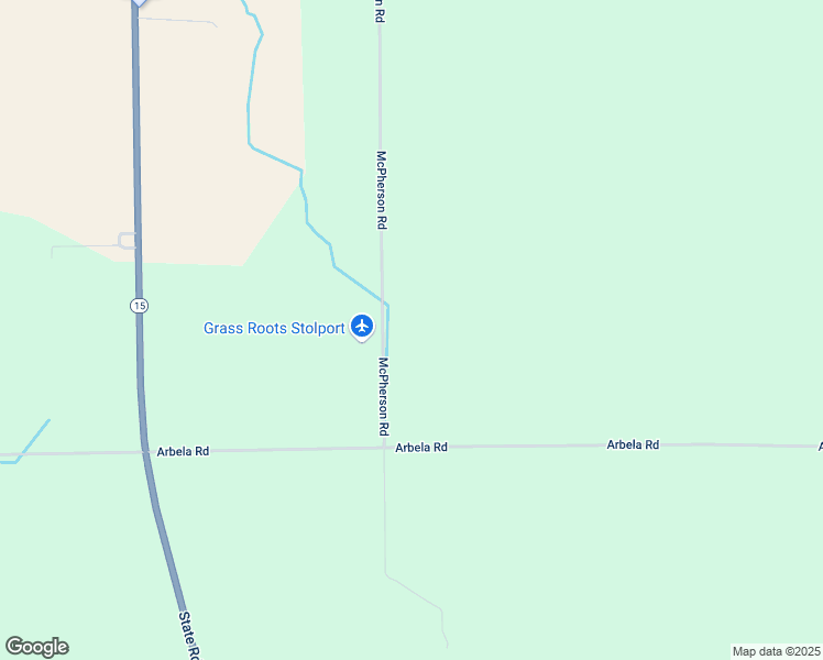 map of restaurants, bars, coffee shops, grocery stores, and more near 9875 McPherson Road in Millington