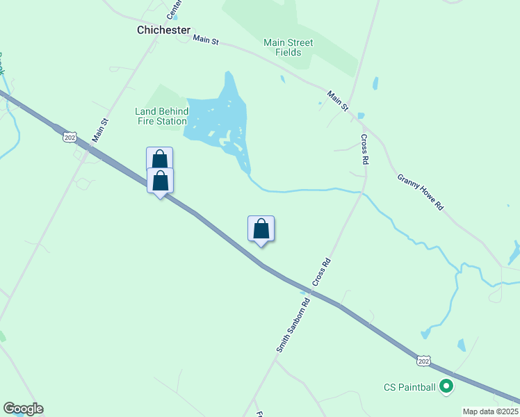 map of restaurants, bars, coffee shops, grocery stores, and more near 78 Dover Road in Chichester