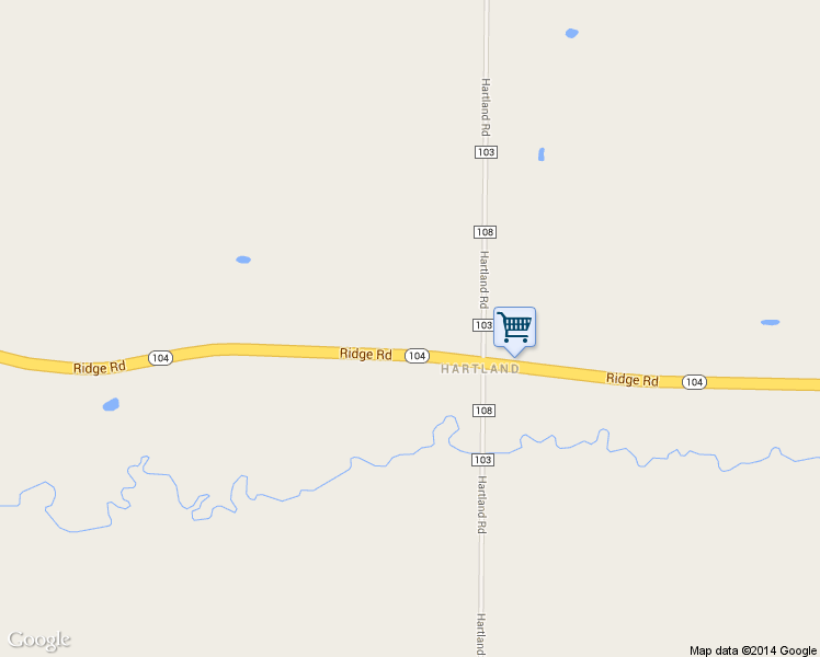 map of restaurants, bars, coffee shops, grocery stores, and more near 8015 Ridge Road in Gasport