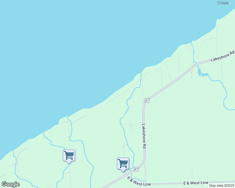 map of restaurants, bars, coffee shops, grocery stores, and more near 22 Firelane 11 A in Niagara-on-the-Lake