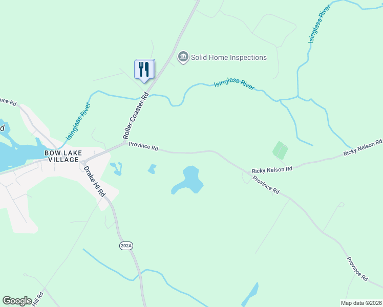 map of restaurants, bars, coffee shops, grocery stores, and more near 541 Stagecoach Road in Strafford