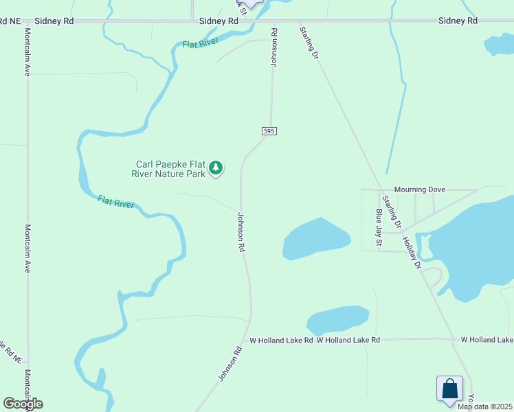 3599 Johnson Road, Gowen MI Walk Score