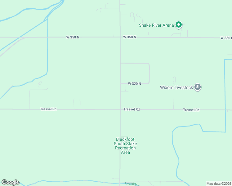map of restaurants, bars, coffee shops, grocery stores, and more near 310 North 300 West in Blackfoot