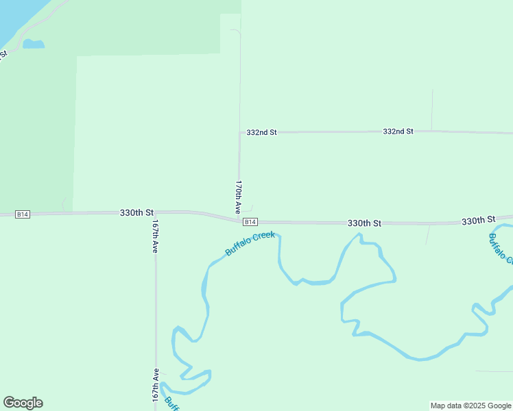 map of restaurants, bars, coffee shops, grocery stores, and more near 3302 170th Avenue in Titonka