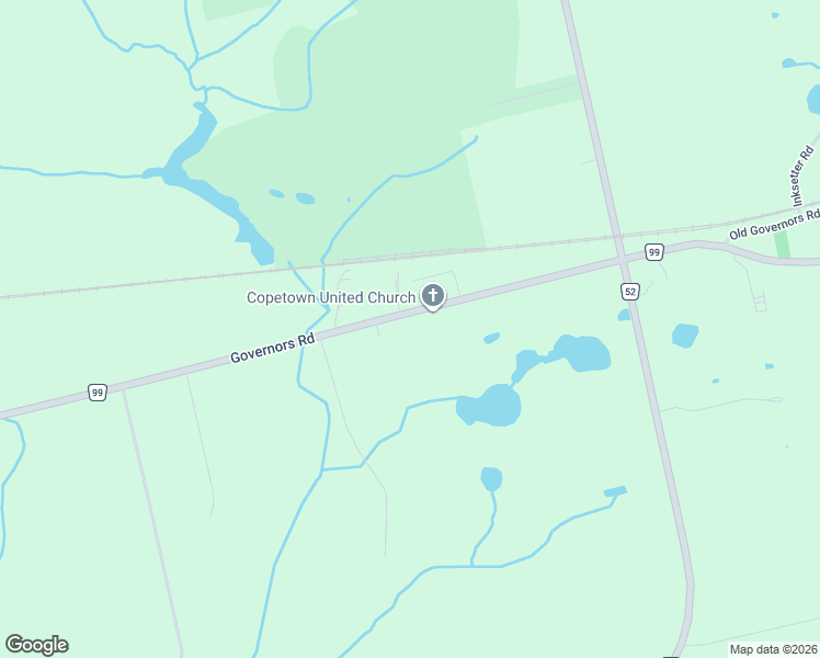 map of restaurants, bars, coffee shops, grocery stores, and more near 2236 Governors Road in Hamilton