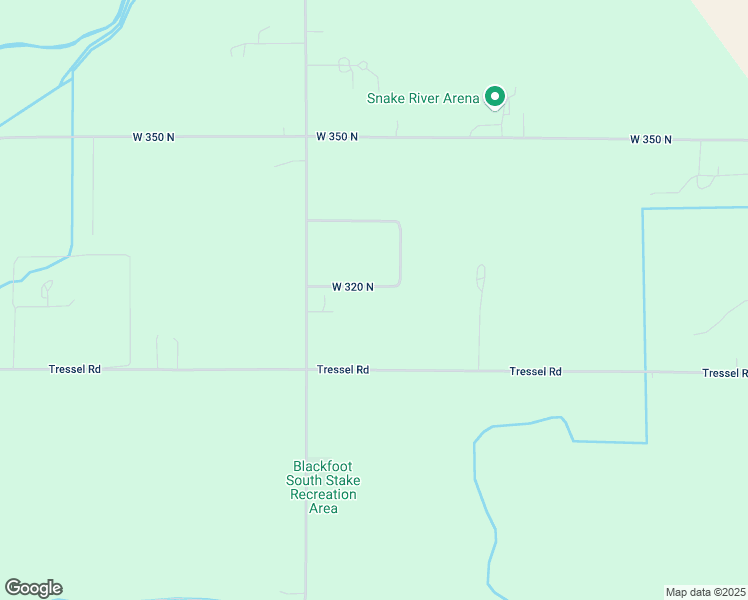map of restaurants, bars, coffee shops, grocery stores, and more near 285 West 320 North in Blackfoot