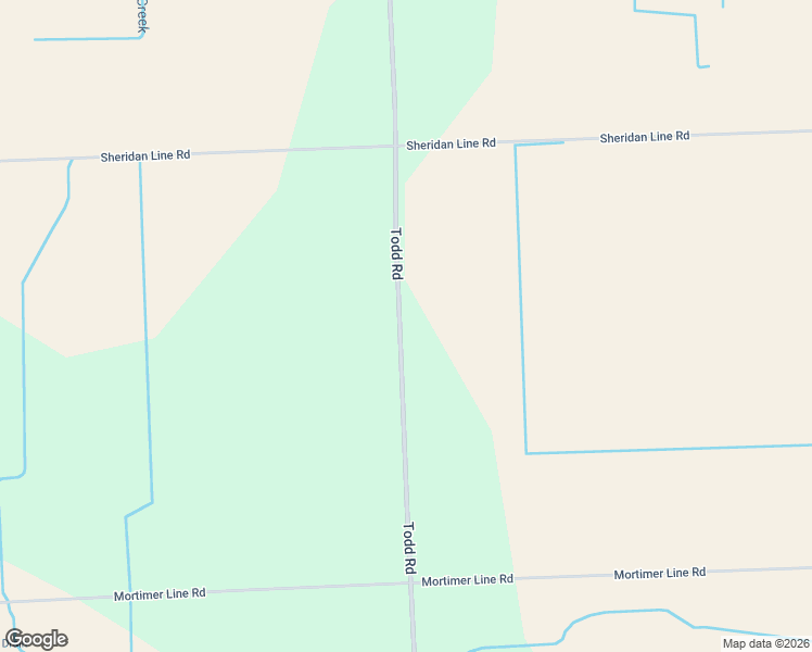 map of restaurants, bars, coffee shops, grocery stores, and more near 6207 Todd Road in Croswell