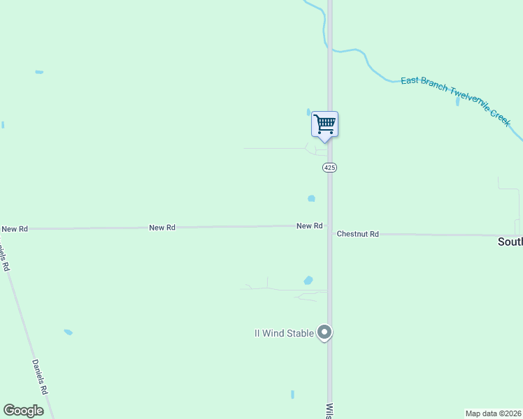 map of restaurants, bars, coffee shops, grocery stores, and more near 3955 New Road in Ransomville