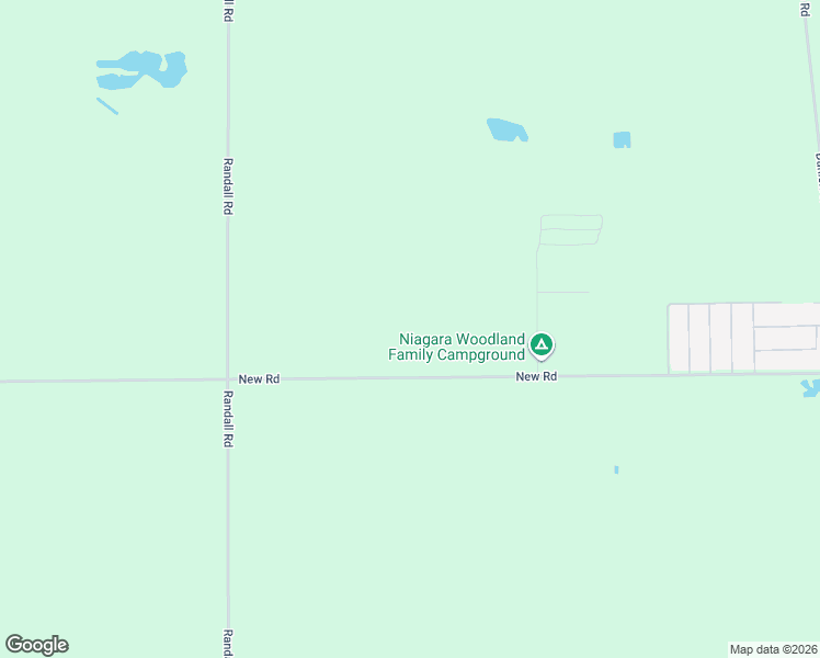 map of restaurants, bars, coffee shops, grocery stores, and more near 3323 New Road in Ransomville