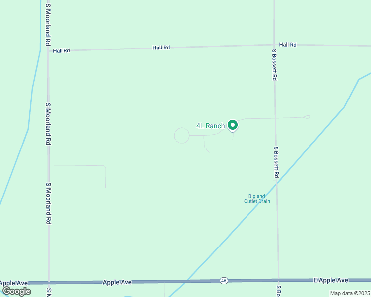 map of restaurants, bars, coffee shops, grocery stores, and more near 17 Corral Drive in Ravenna