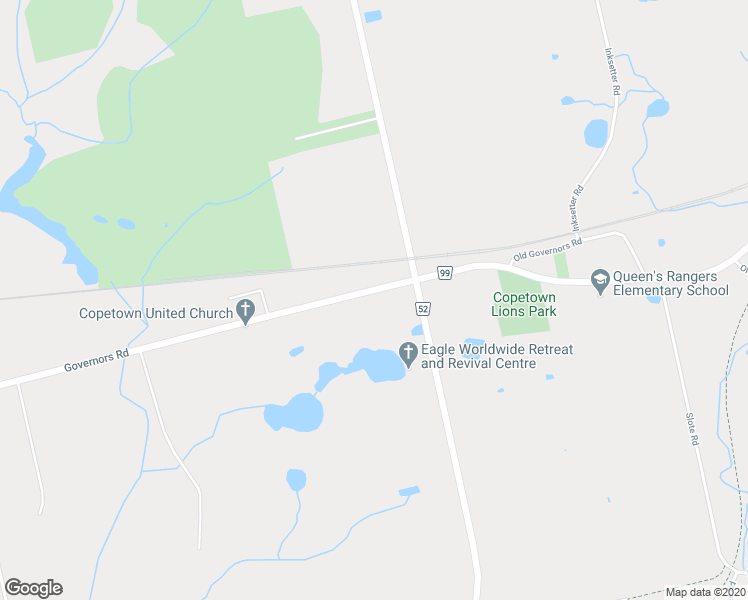 map of restaurants, bars, coffee shops, grocery stores, and more near 2090 Governors Road in Hamilton