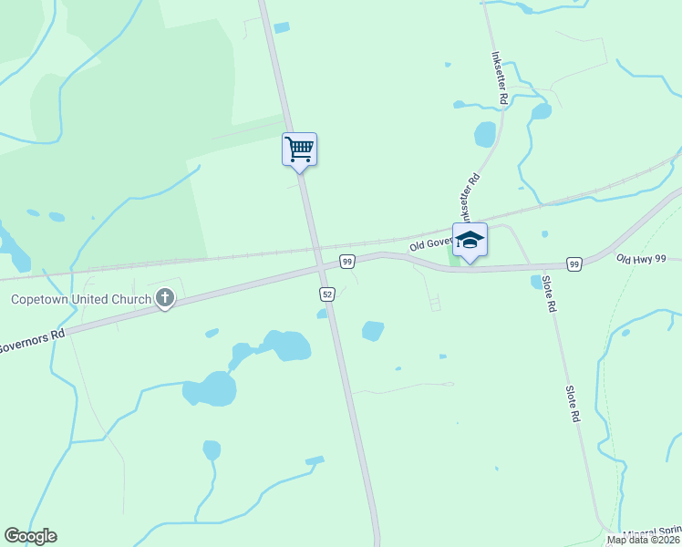 map of restaurants, bars, coffee shops, grocery stores, and more near 2012 Hamilton 99 in Hamilton