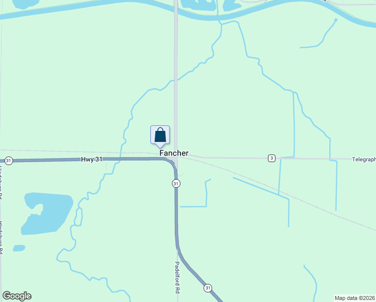 map of restaurants, bars, coffee shops, grocery stores, and more near 15919 County Road 3 in Holley