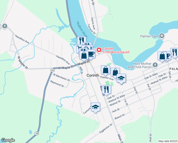 219 Center Street, Corinth NY Walk Score