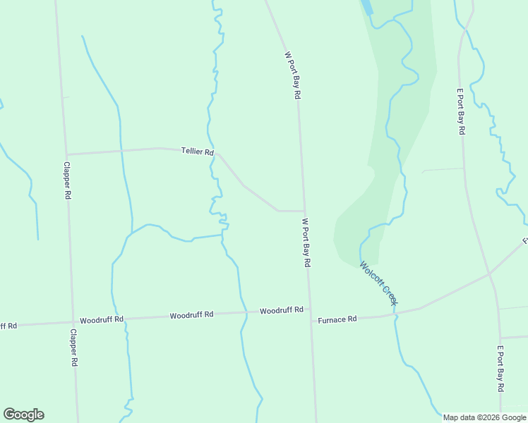 map of restaurants, bars, coffee shops, grocery stores, and more near 11834 Tellier Road in Wolcott