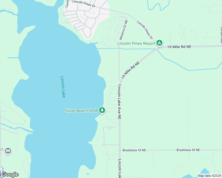 map of restaurants, bars, coffee shops, grocery stores, and more near 12766 Wagner Street Northeast in Gowen