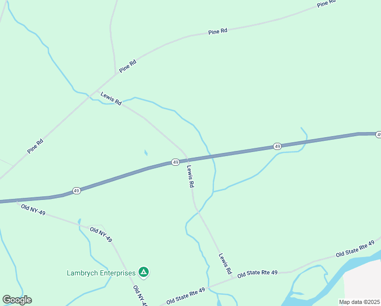 map of restaurants, bars, coffee shops, grocery stores, and more near 3297 New York 49 in Blossvale