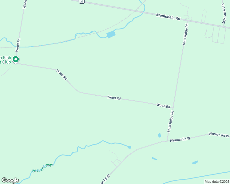 map of restaurants, bars, coffee shops, grocery stores, and more near 7820 Wood Road in Barneveld