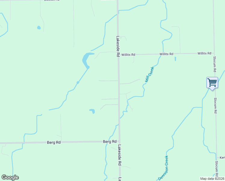 map of restaurants, bars, coffee shops, grocery stores, and more near 6855 Lakeside Road in Ontario