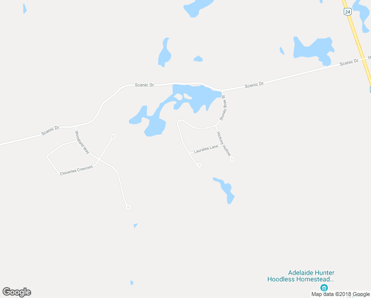 map of restaurants, bars, coffee shops, grocery stores, and more near 18 Stoney Brae Street in Saint George