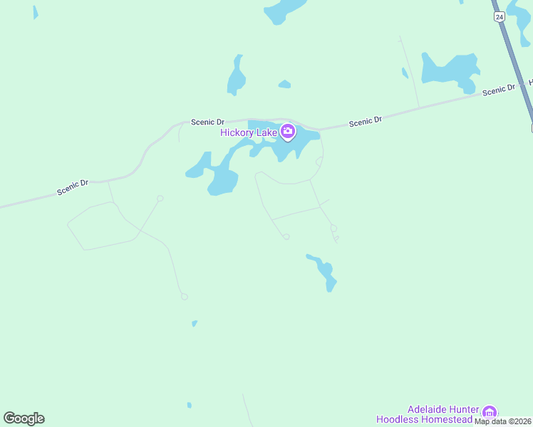 map of restaurants, bars, coffee shops, grocery stores, and more near 18 Stoney Brae Street in Saint George