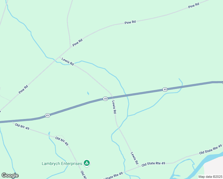 map of restaurants, bars, coffee shops, grocery stores, and more near 7928 Lewis Road in Blossvale