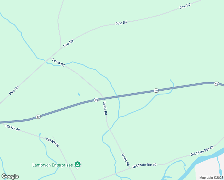 map of restaurants, bars, coffee shops, grocery stores, and more near 3297 New York 49 in Blossvale