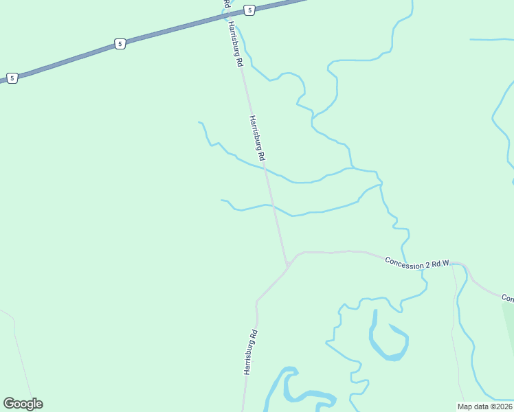 map of restaurants, bars, coffee shops, grocery stores, and more near 415 Harrisburg Road in Hamilton