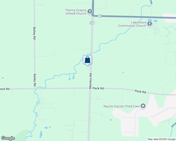 map of restaurants, bars, coffee shops, grocery stores, and more near 1305 Manitou Rd in Hilton