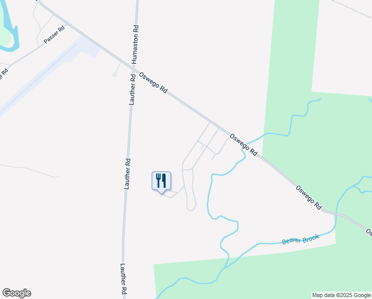map of restaurants, bars, coffee shops, grocery stores, and more near Pine Haven Cir in Blossvale