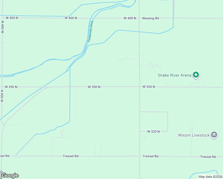map of restaurants, bars, coffee shops, grocery stores, and more near 317 West 350 North in Blackfoot