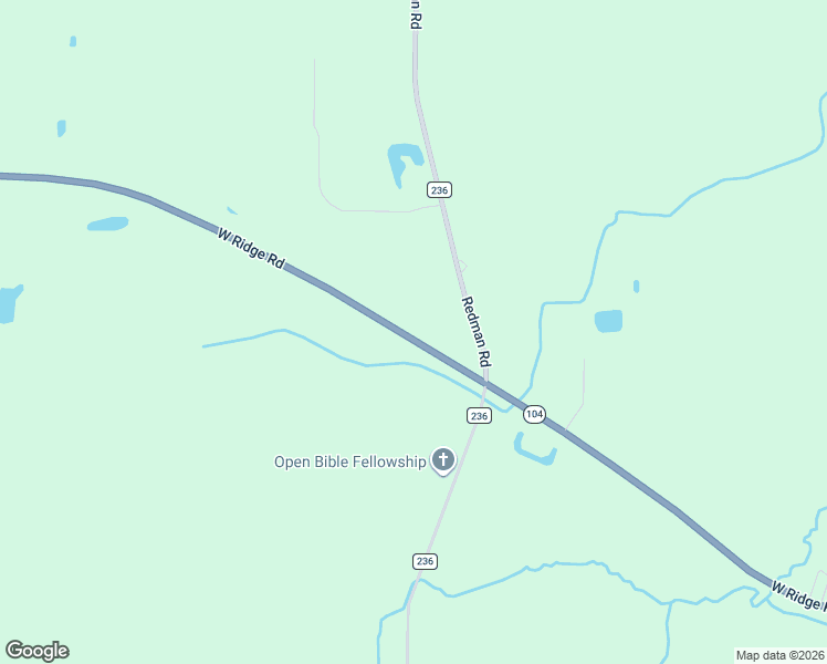 map of restaurants, bars, coffee shops, grocery stores, and more near 9318 West Ridge Road in Brockport