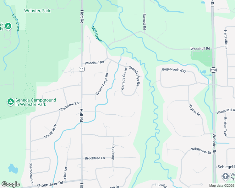 map of restaurants, bars, coffee shops, grocery stores, and more near 1199 Fox Hollow in Webster