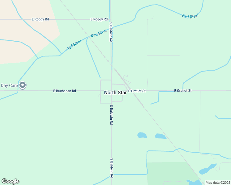 map of restaurants, bars, coffee shops, grocery stores, and more near in North Star