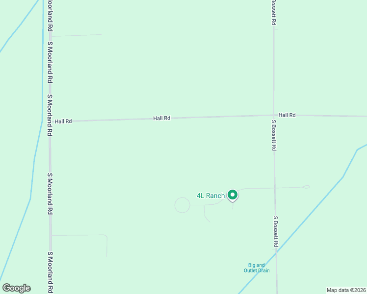 map of restaurants, bars, coffee shops, grocery stores, and more near 10649 Hall Road in Ravenna