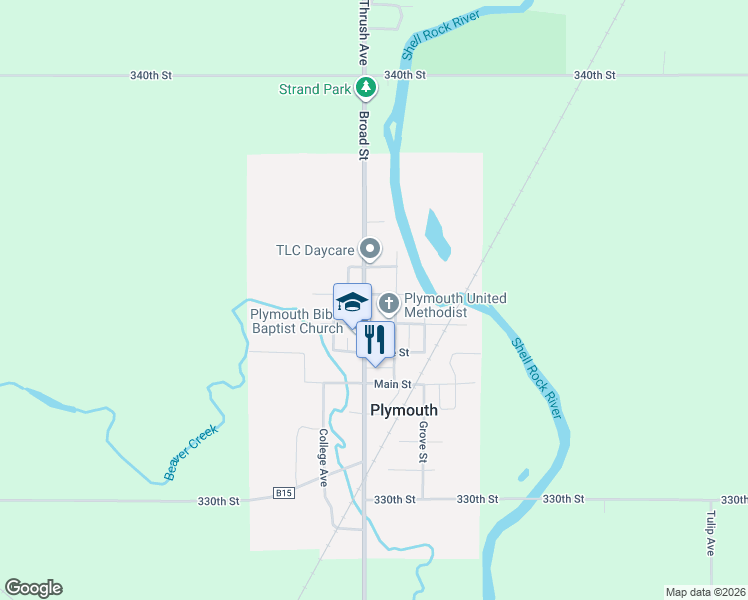 map of restaurants, bars, coffee shops, grocery stores, and more near 905 Broad Street in Plymouth