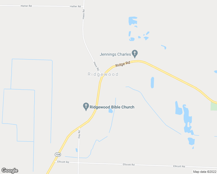 map of restaurants, bars, coffee shops, grocery stores, and more near 7134 Ridge Road in Lockport