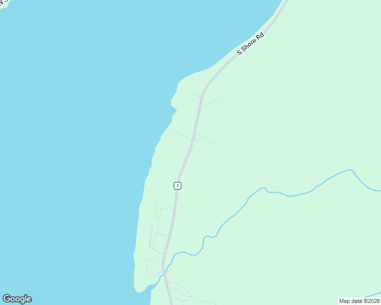 map of restaurants, bars, coffee shops, grocery stores, and more near 1532 South Shore Road in Hadley