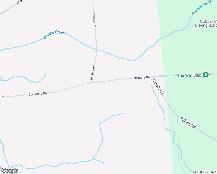 map of restaurants, bars, coffee shops, grocery stores, and more near 7426 Cemetery Road in Rome