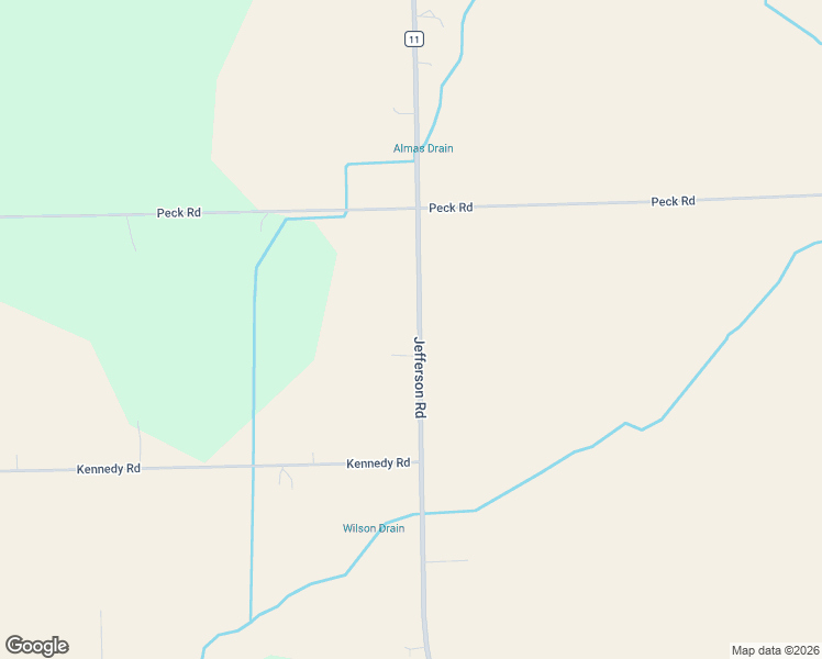 map of restaurants, bars, coffee shops, grocery stores, and more near 7377 Jefferson Road in North Branch