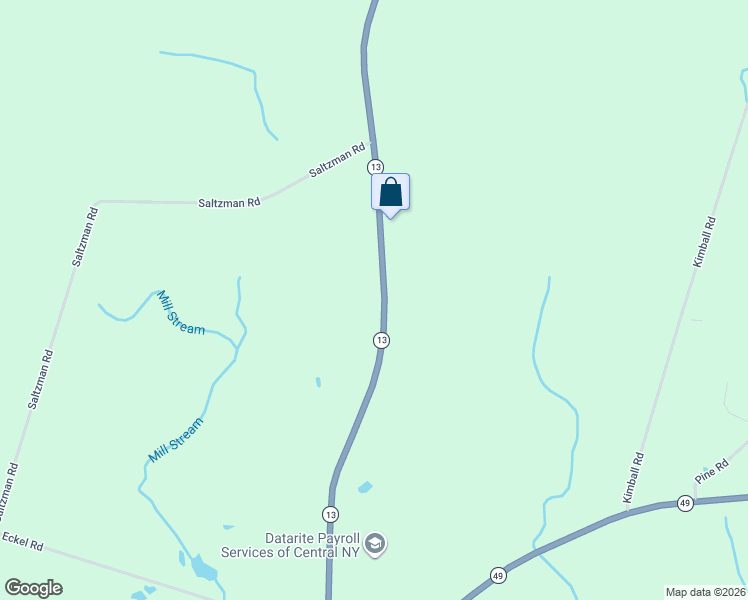 map of restaurants, bars, coffee shops, grocery stores, and more near 8013 New York 13 in Blossvale