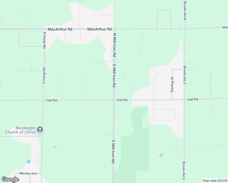 map of restaurants, bars, coffee shops, grocery stores, and more near 146 South Mill Iron Road in Muskegon