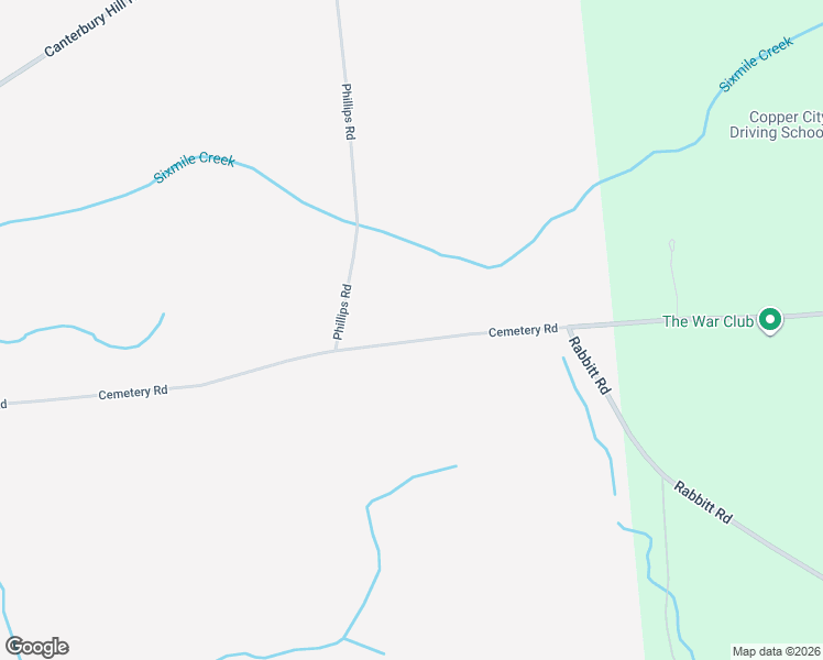 map of restaurants, bars, coffee shops, grocery stores, and more near 7426 Cemetery Road in Rome