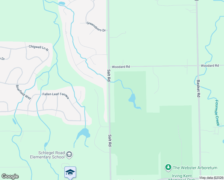 map of restaurants, bars, coffee shops, grocery stores, and more near 378 Salt Road in Webster